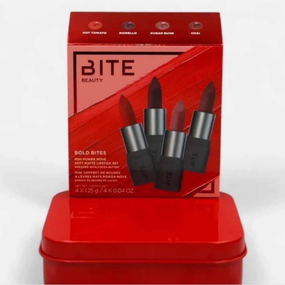 Bite Beauty Bold Bites Lipstick Set- NIB
